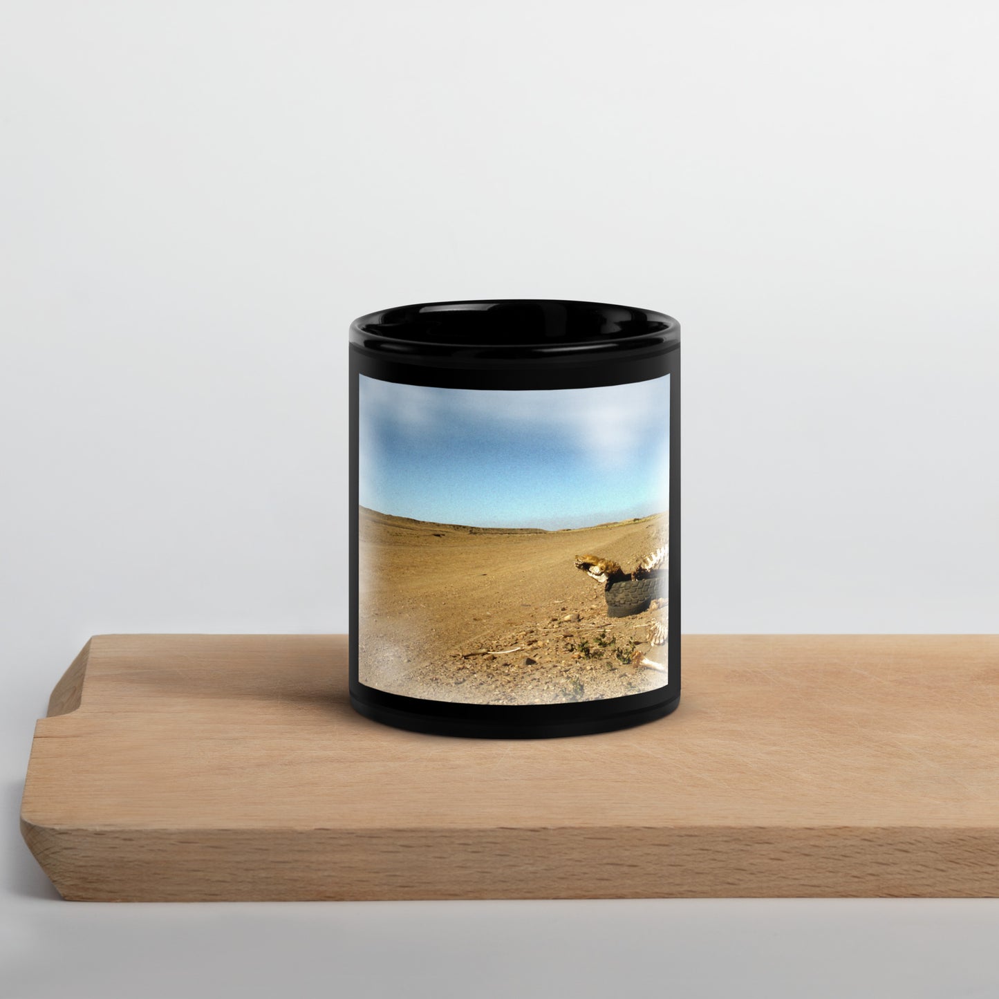 Black Glossy Mug