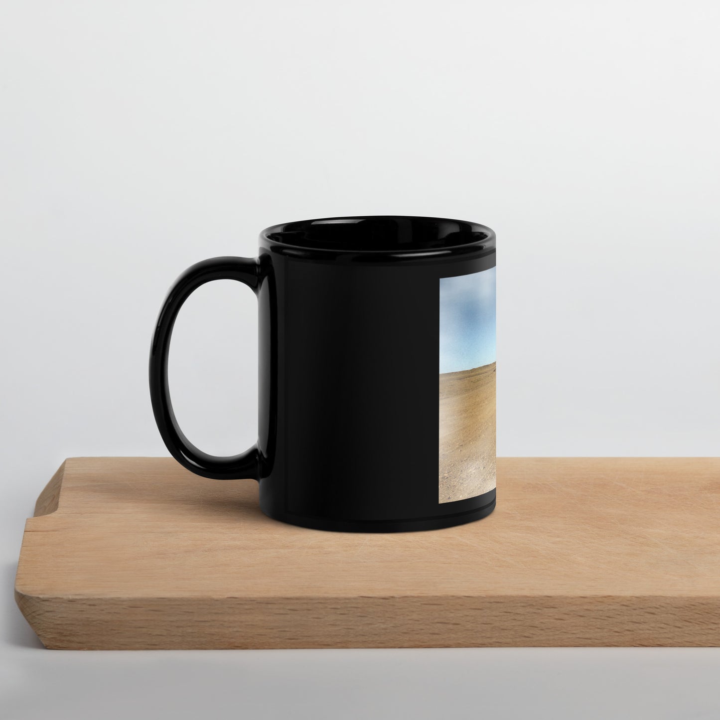 Black Glossy Mug