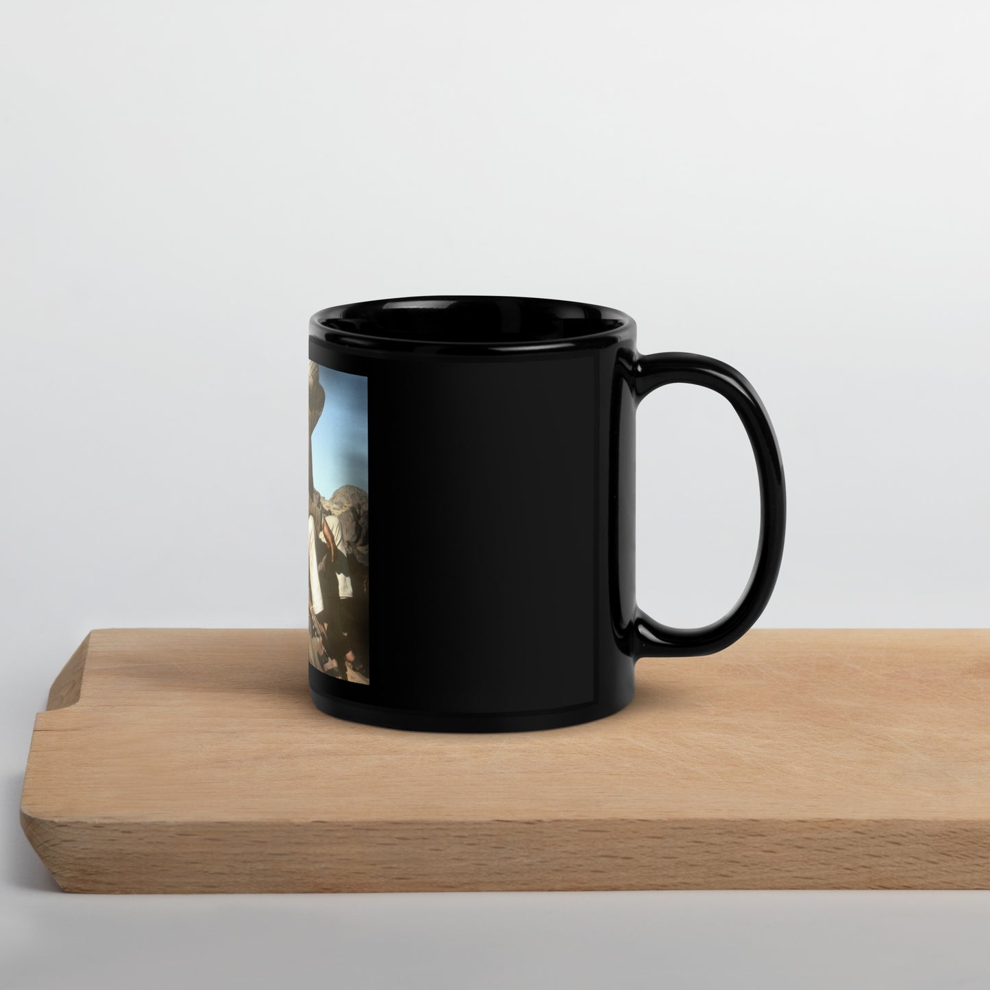 Black Glossy Mug