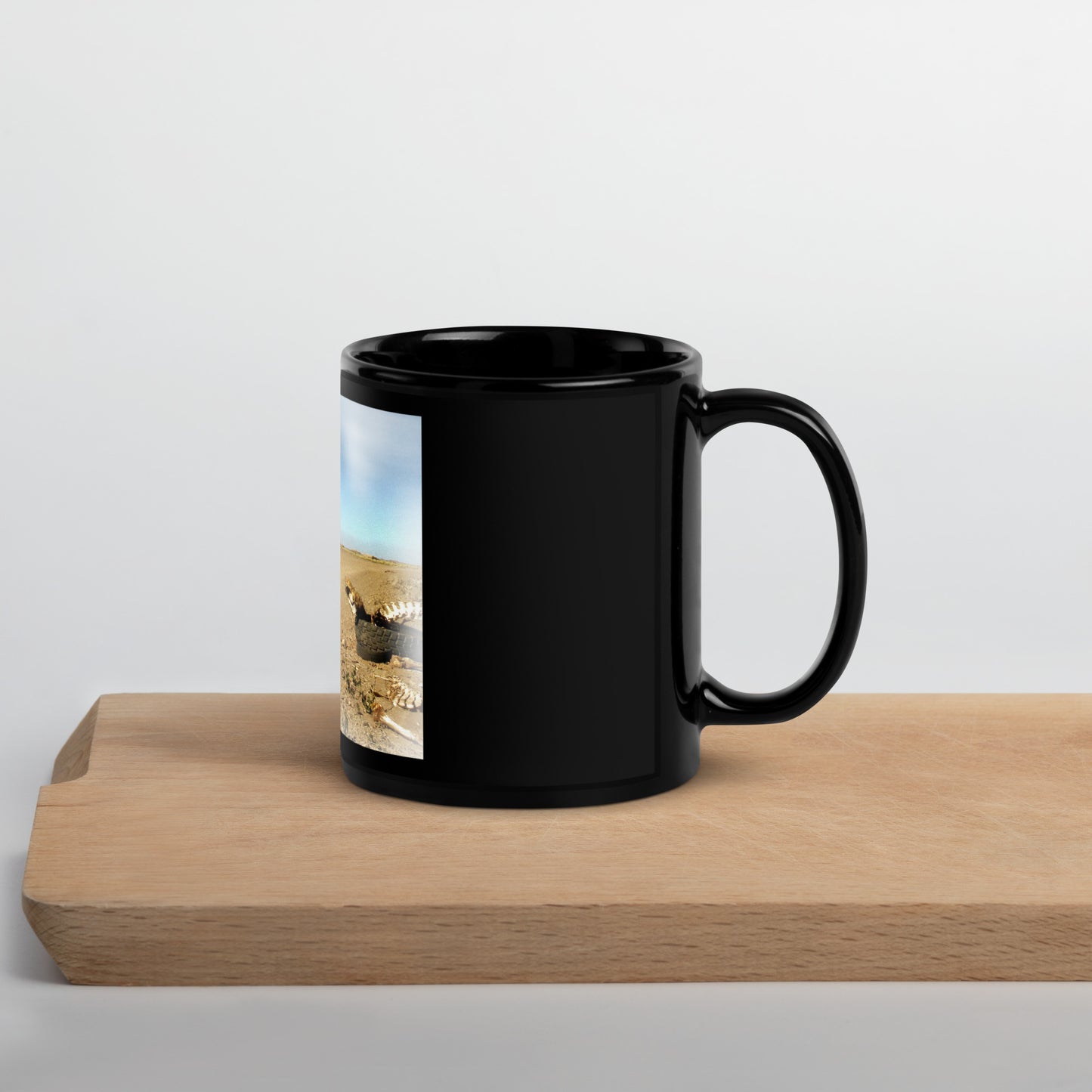 Black Glossy Mug
