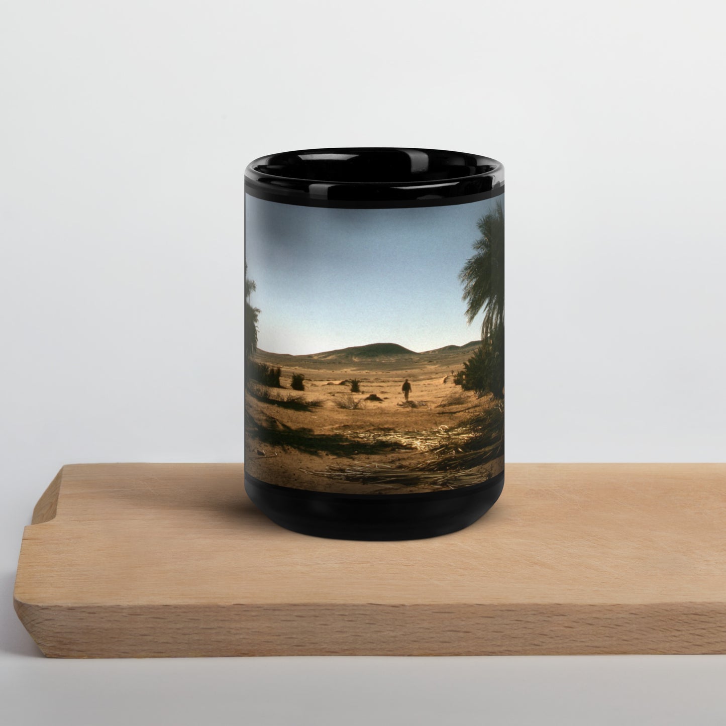 Black Glossy Mug