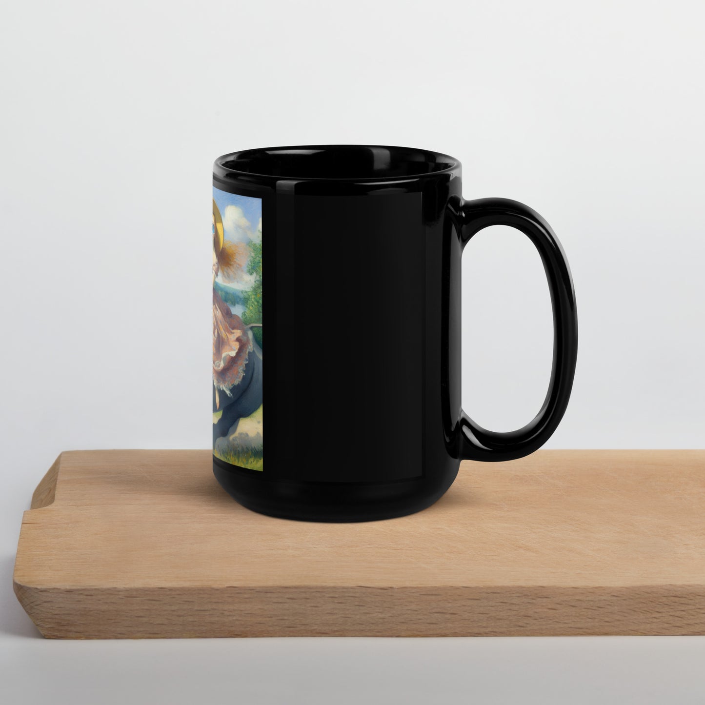 Black Glossy Mug