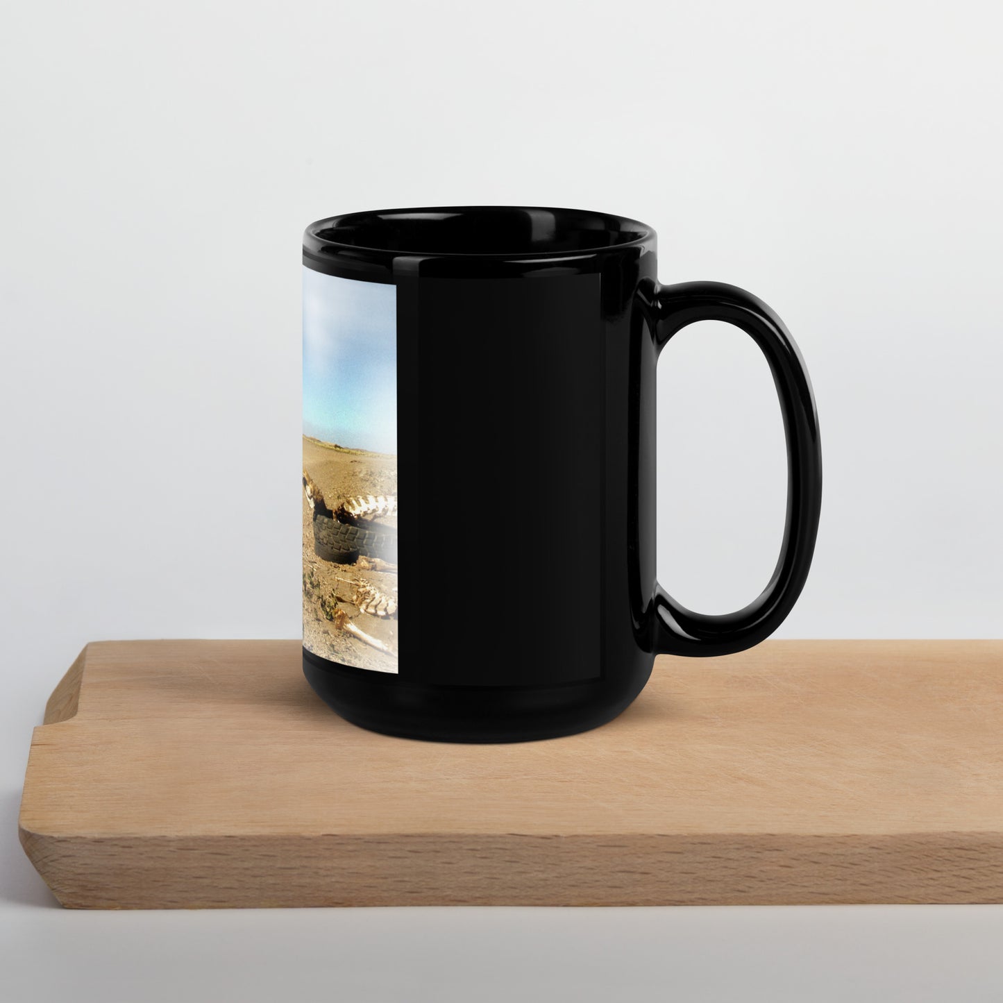 Black Glossy Mug