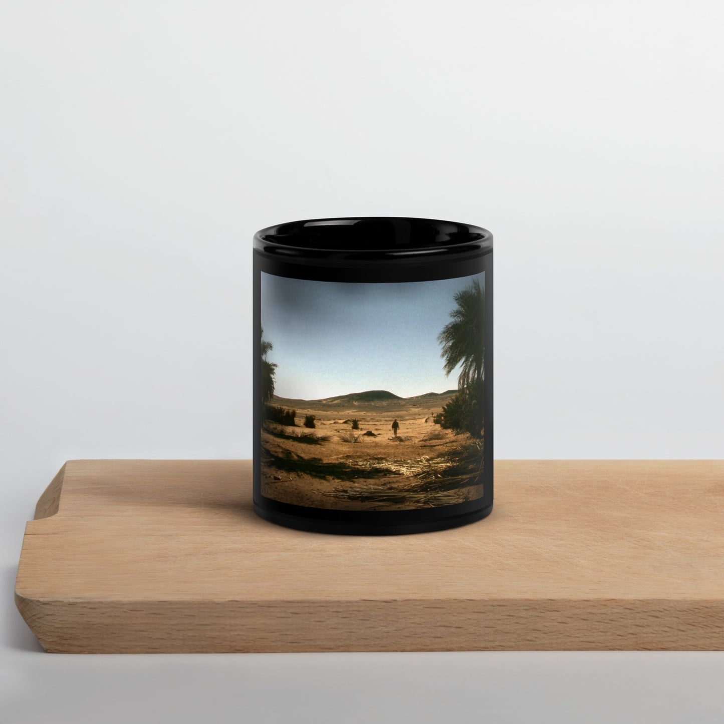 Black Glossy Mug