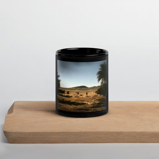 Black Glossy Mug