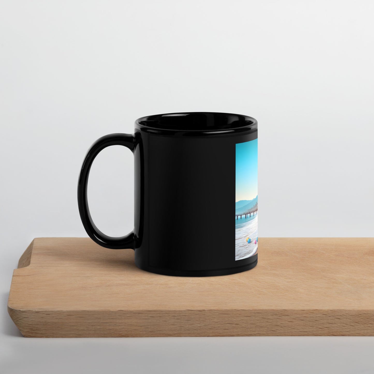 Black Glossy Mug