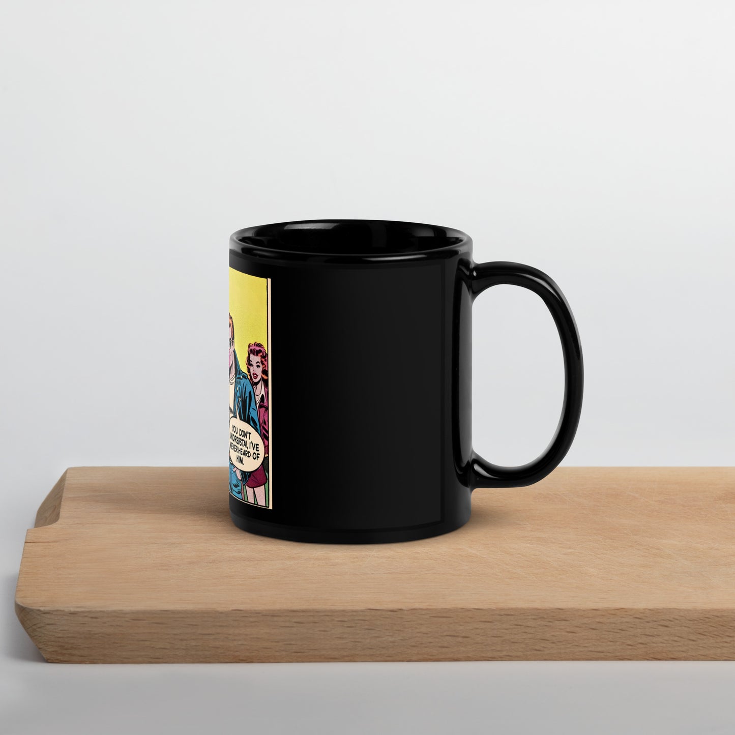 Black Glossy Mug