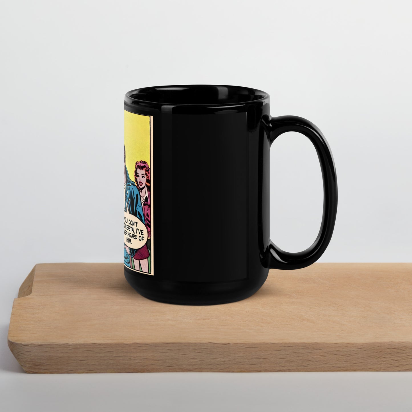 Black Glossy Mug