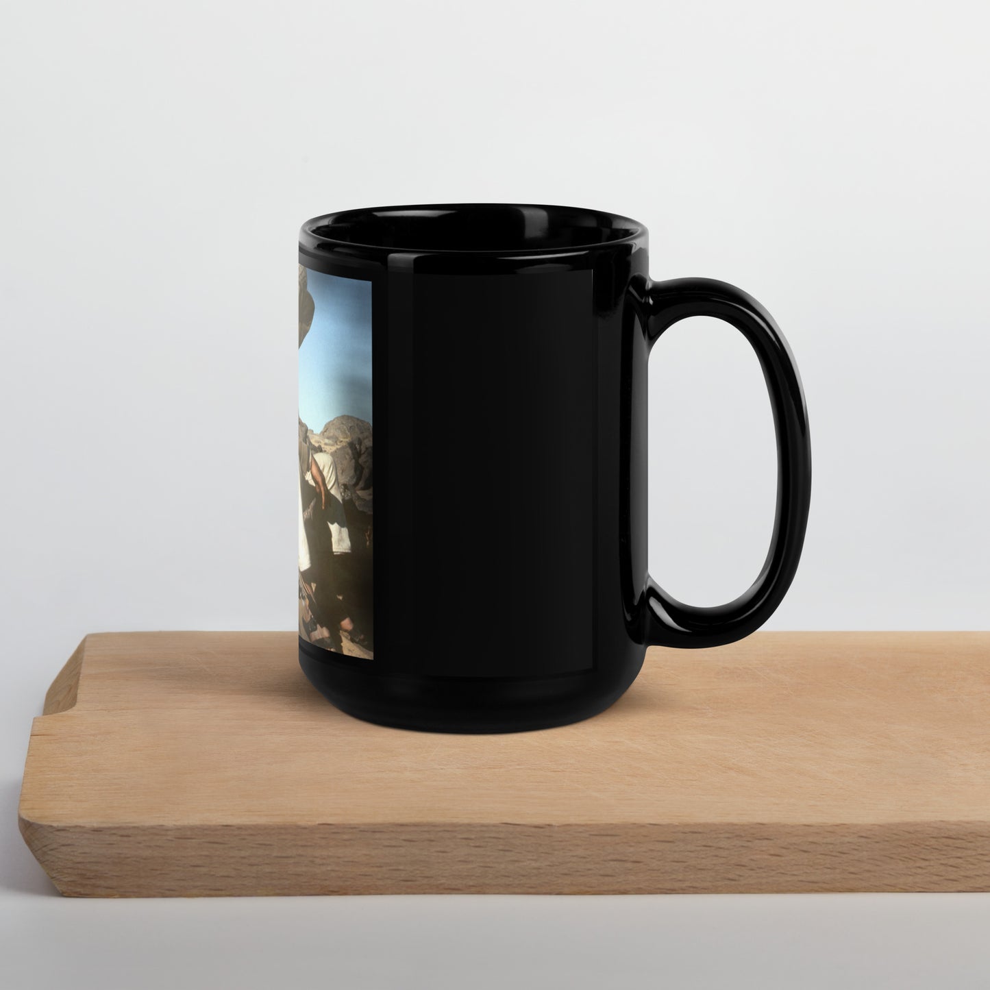 Black Glossy Mug