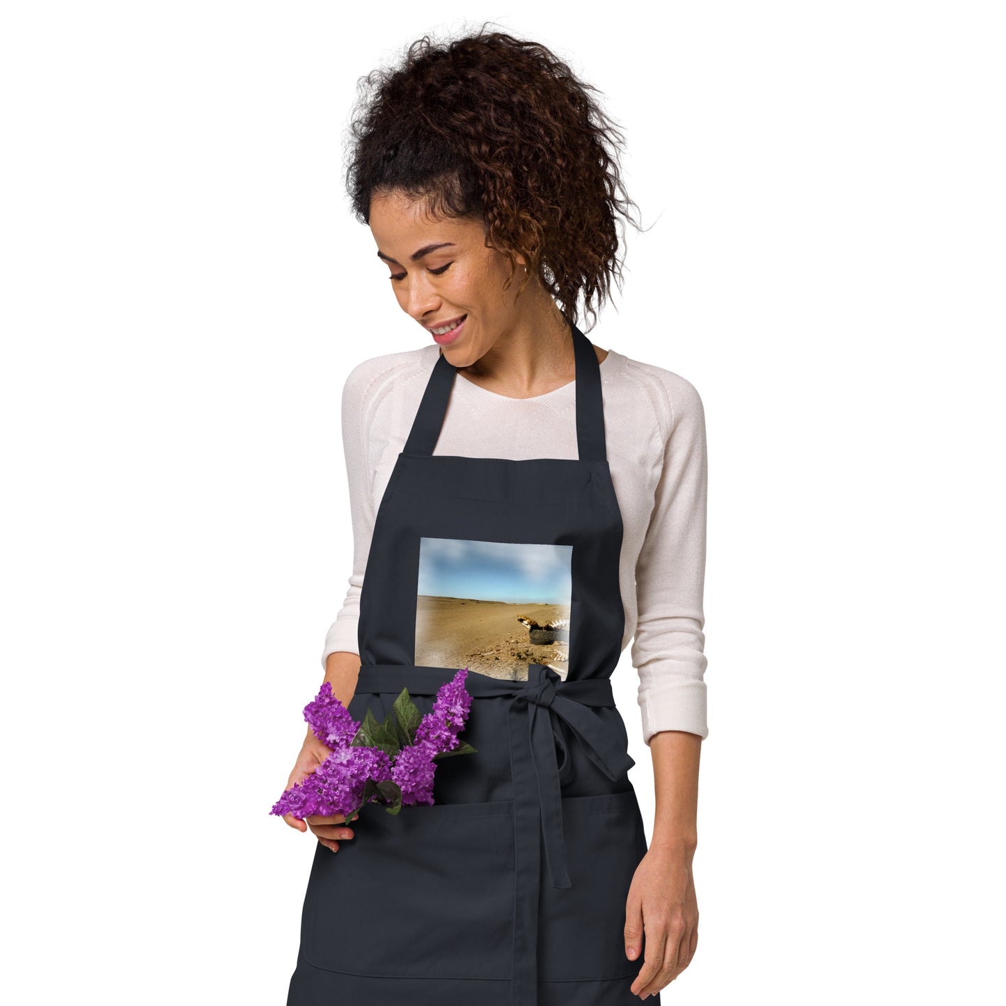 Organic cotton apron