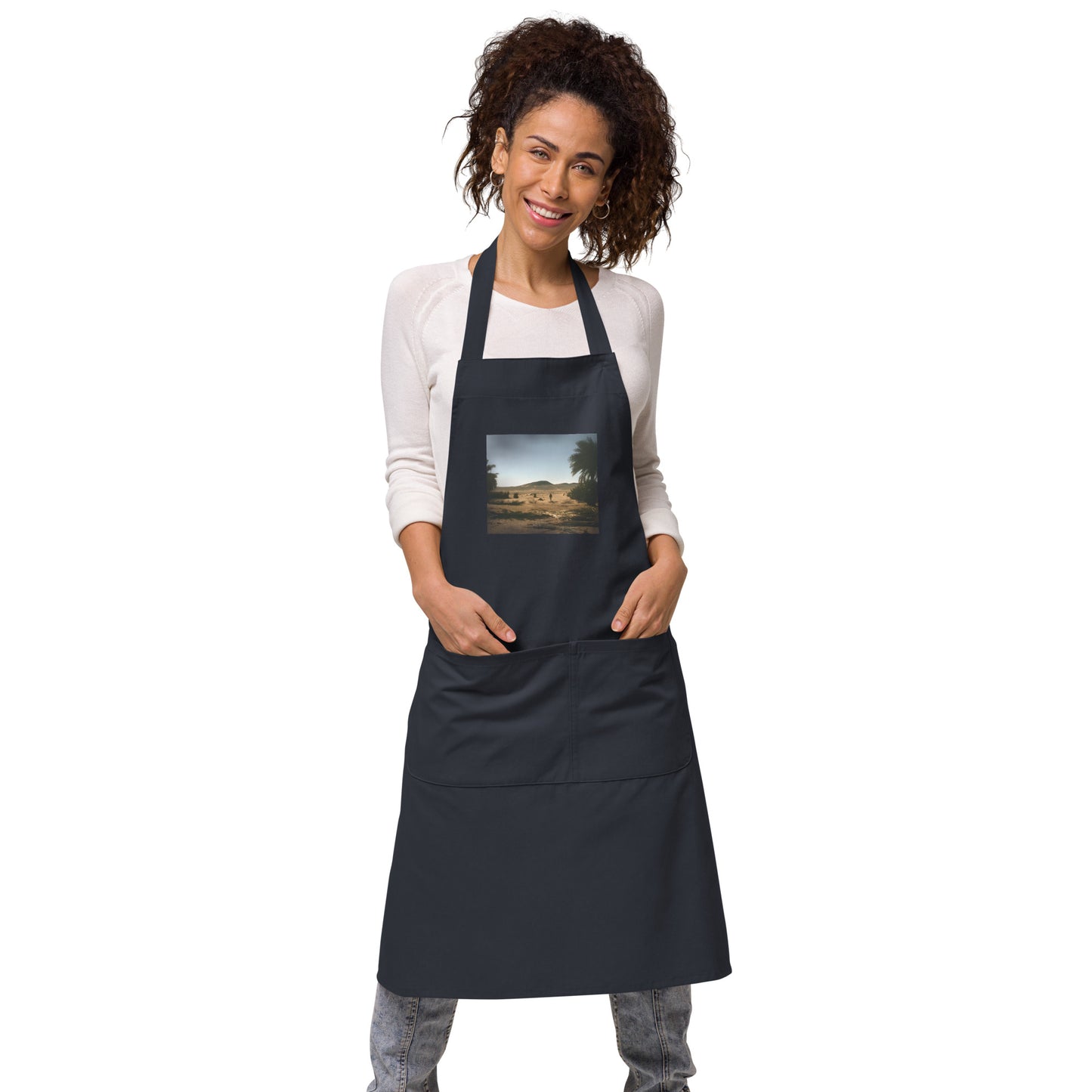 Organic cotton apron