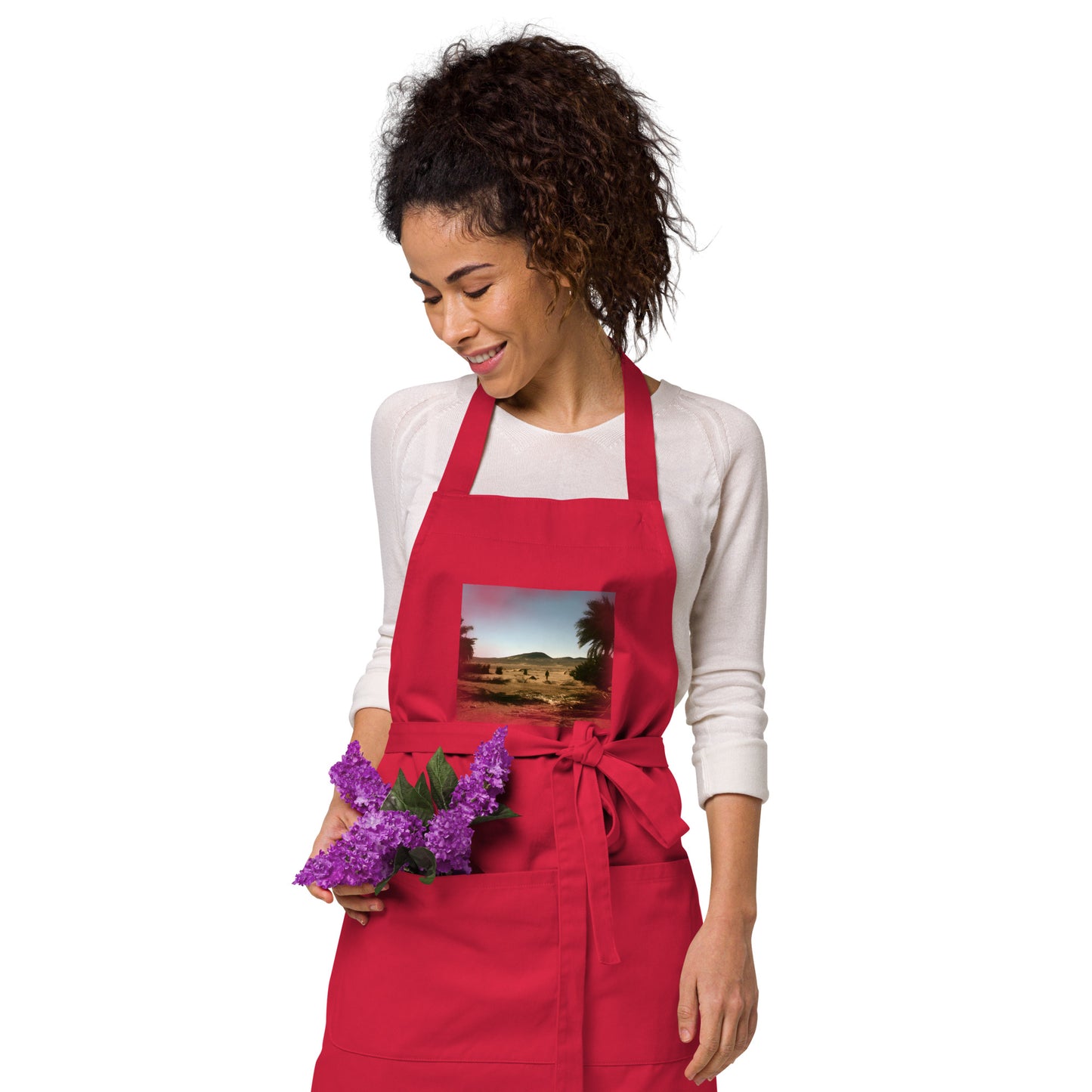 Organic cotton apron