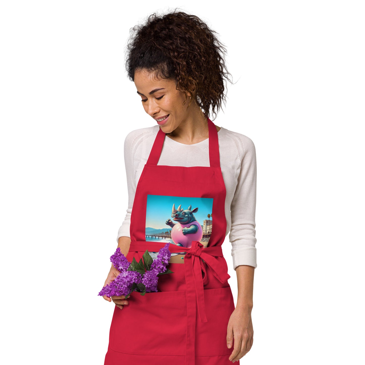 Organic cotton apron