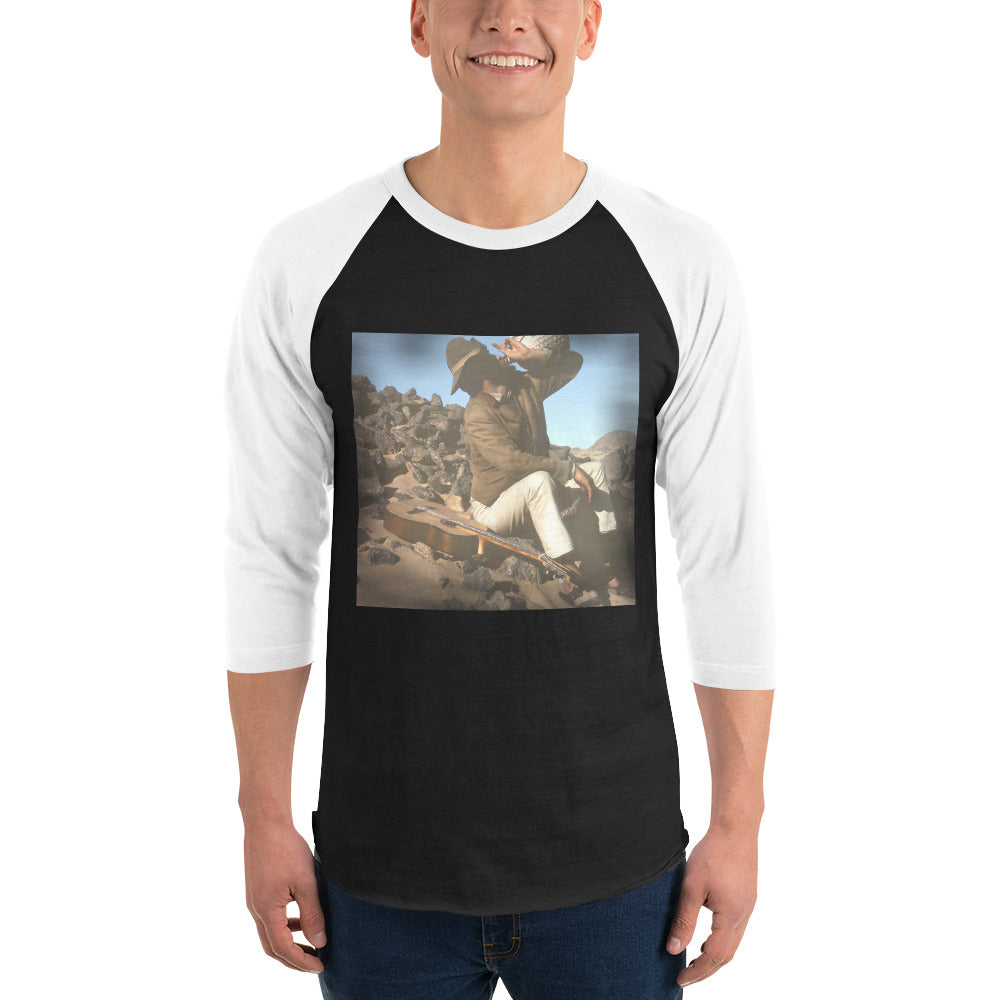 3/4 sleeve raglan shirt