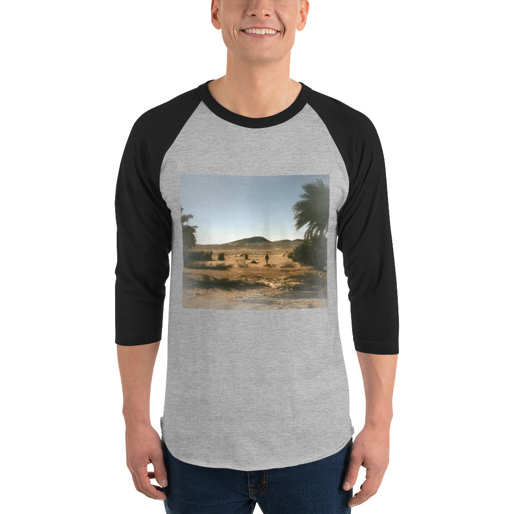 3/4 sleeve raglan shirt