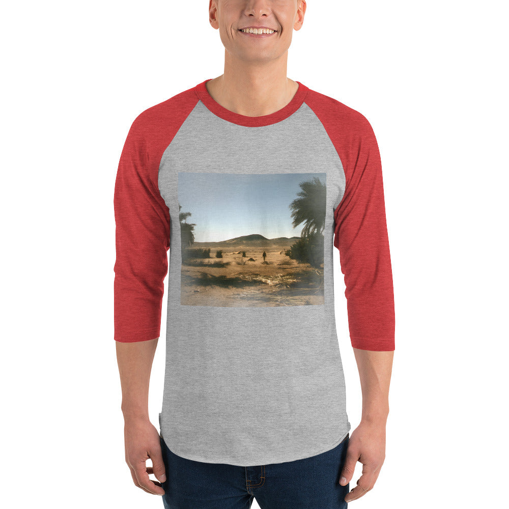 3/4 sleeve raglan shirt